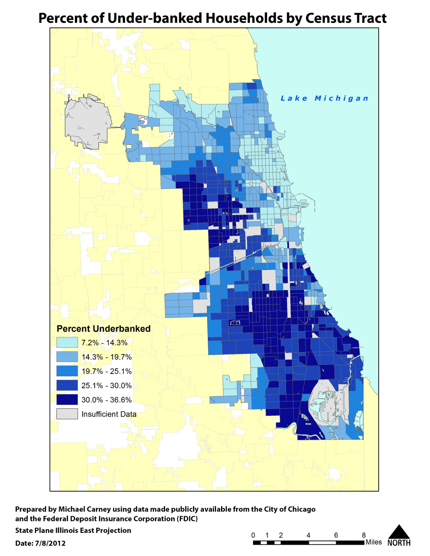 underbanked percent in chicago